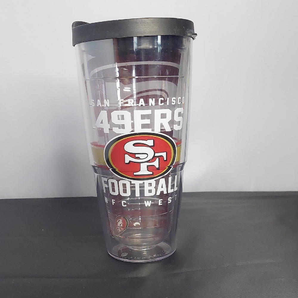 Tervis San Francisco 49ers Tumbler with Black Lid